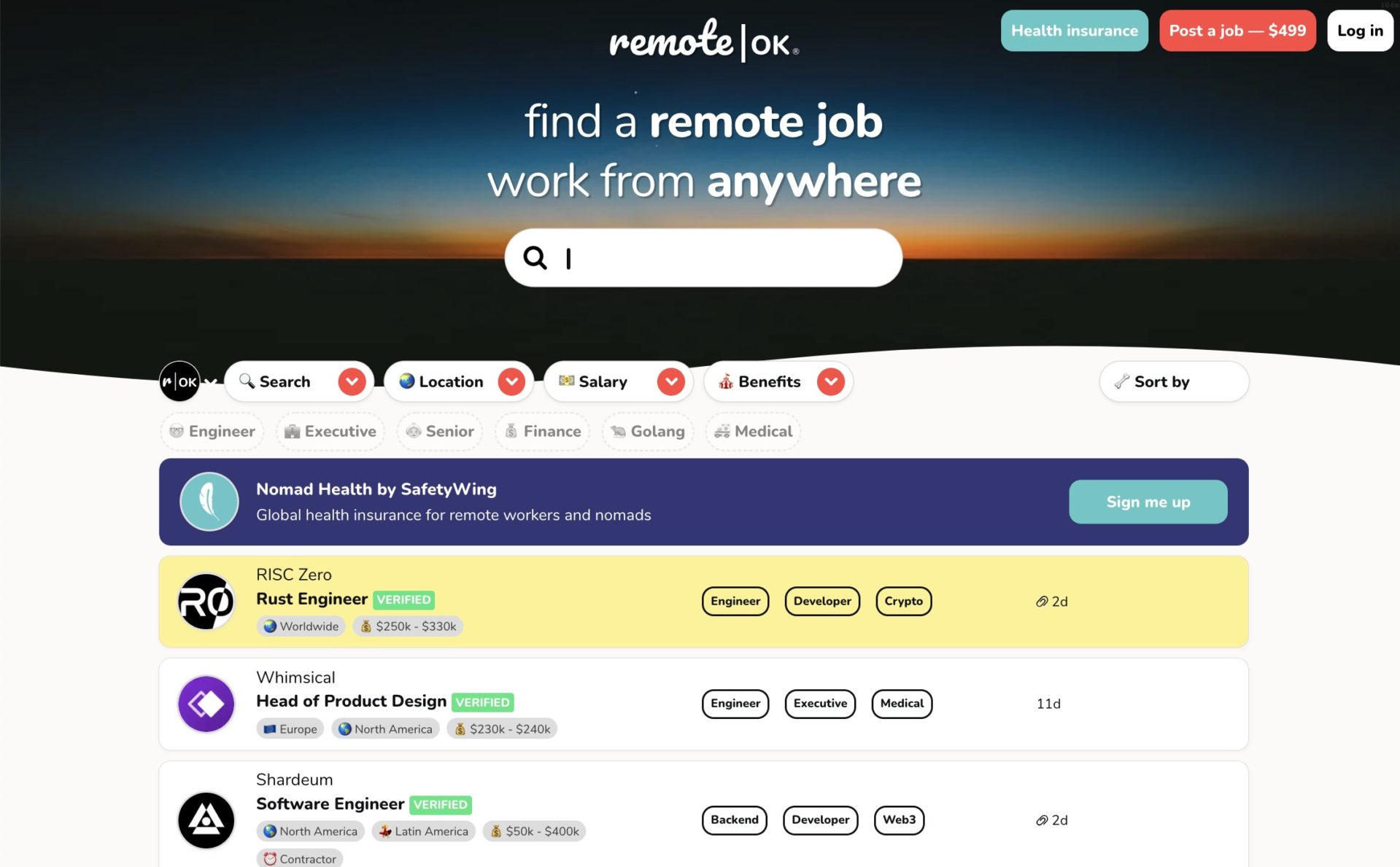 REMOTE OK Remote Job Anywhere GlobalNomad Guide REMOTE OK Remote Job Anywhere GlobalNomad Guide